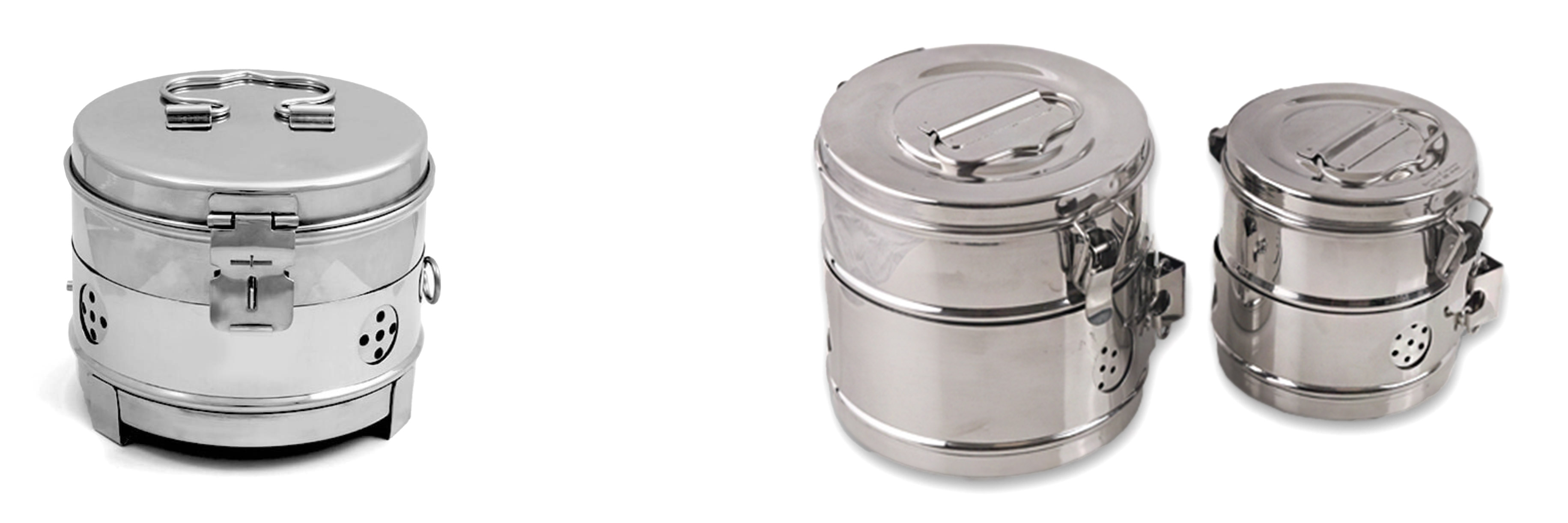 جای گاز فلزی متوسط (sterilization container)