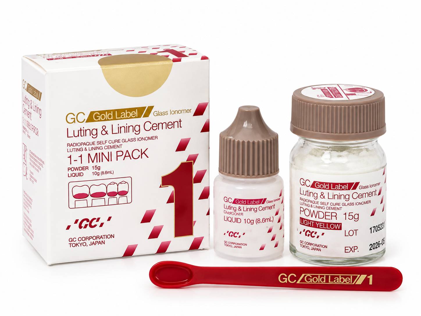گلس آینومر لوتینگ هندی Glass Ionomer Luting Cement